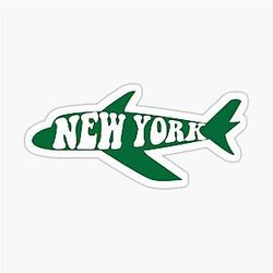 New York Jets Retro Logo Sticker