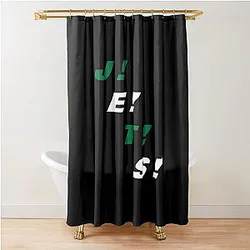 Jets Jets Chant Shower Curtain