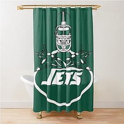 Jets Shower Curtain
