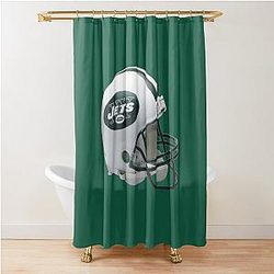 Helmet Jets Shower Curtain