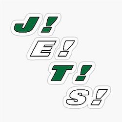 Jets Chant Sticker