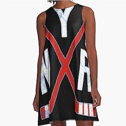 New York Rangers Blue A-Line Dress