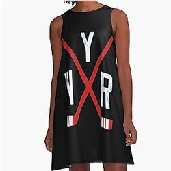 Original Six New York Rangers Classic A-Line Dress