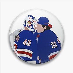 Igor Shesterkin and Alexandar Georgiev New York Rangers Pin