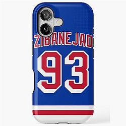 New York Rangers Mika Zibanejad Home Jersey Case