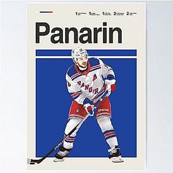 Artemi Panarin New York Rangers' Superstar Forward Poster