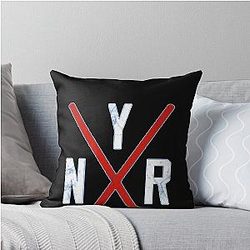 Original Six New York Rangers Blue Throw Pillow