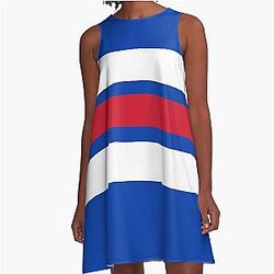 New York Rangers A-Line Dress