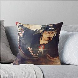 New York Rangers Player Chris Kreider Throw Pillow