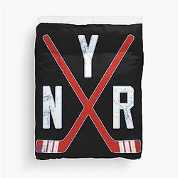 Original Six - New York Rangers Blue Duvet Cover