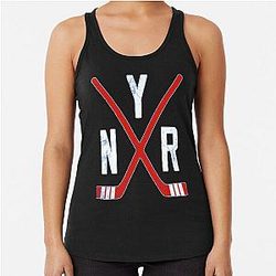 Original Six - New York Rangers Blue Racerback Tank Top