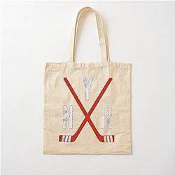 Original Six New York Rangers Blue Cotton Tote Bag