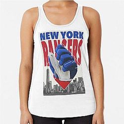 New York Rangers Racerback Tank Top