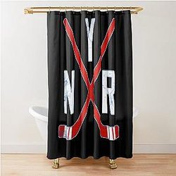 Original Six New York Rangers Blue Shower Curtain