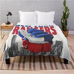 New York Rangers Graphic Throw Blanket