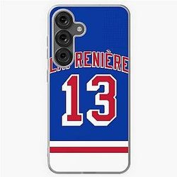 New York Rangers Alexis Lafreniere Home Jersey Case for Samsung Galaxy