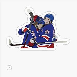 Mika Zibanejad Artemi Panarin New York Rangers Sticker