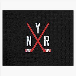 Original Six New York Rangers Blue Classic T-Shirt Puzzle