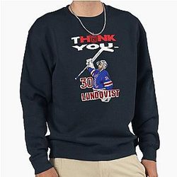 Henry Lundqvist New York Rangers Goalie Farewell Hoodie