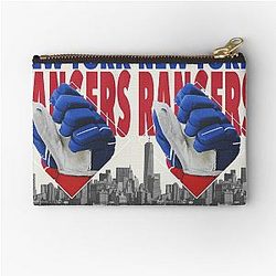 New York Graphic Zipper Pouch