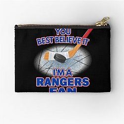 New York Rangers Hockey Zipper Pouch