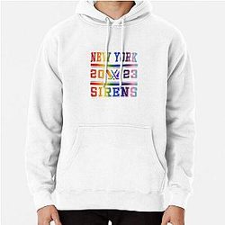 New York Sirens Pride Rainbow Pullover Hoodie Vintage Logo