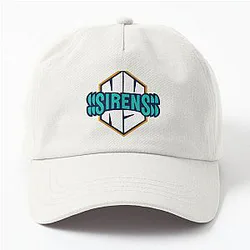 New York Sirens PWHL logo with Blue Background Dad Hat