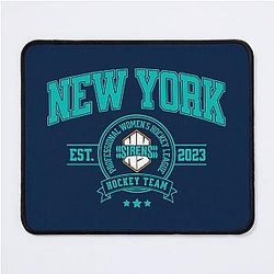 New York Sirens PWHL Hockey Team Design Women's sports Mouse Pad