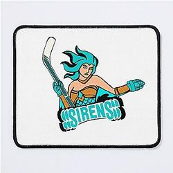 New York Sirens PWHL Hockey Fan Merchandise Mouse Pad