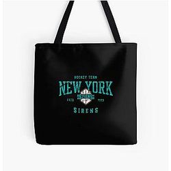 NWHL New York Sirens Women's Ice Hockey Power Tote Bag