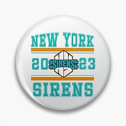 New York Sirens PWHL Vintage Logo Pin