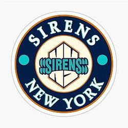 PWHL New York Sirens Professional Women’s Ice Hockey Legends Sticker