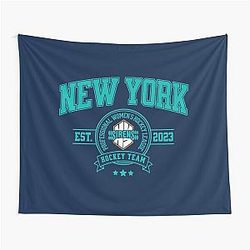 New York Sirens PWHL Hockey Team Design Women's Sports Tapestry