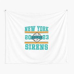 New York Siren PWHL Vintage Logo Tapestry