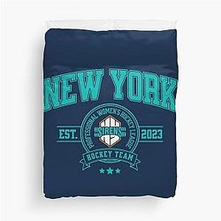 New York Sirens PWHL Hockey Team Design Women's Duvet Cover
