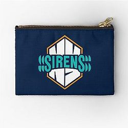 New York Sirens PWHL logo Zipper Pouch