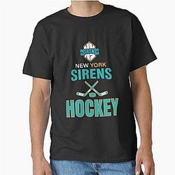 PWHL New York Sirens Women's Hockey Urban Ice Classic T-Shirt