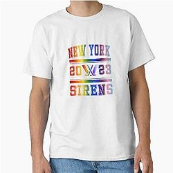 New York Sirens Pride Rainbow Vintage Classic T-Shirt