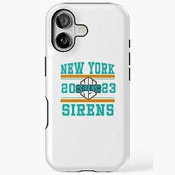New York Siren PWHL Vintage Logo iPhone Case