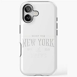 Professional Women's Ice Hockey League New York Sirens 2025 City Wave iPhone Tough Case