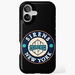 PWHL New York Sirens Professional Women's Ice Hockey 2023 iPhone Tough Case