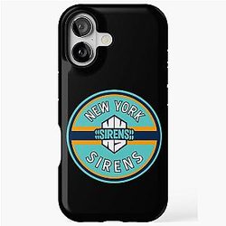 PWHL New York Sirens Professional Women's Ice Hockey 2023 Helmet Crew Case for iPhone