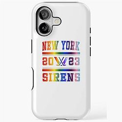 New York Sirens Pride Rainbow iPhone Tough Case