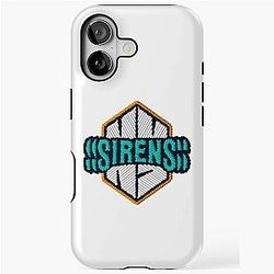 Emroidered PWHL New York Sirens professional women's ice hockey hustle iPhone tough case