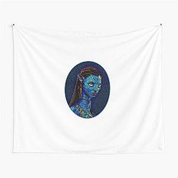 Neytiri Oval Frame Tapestry