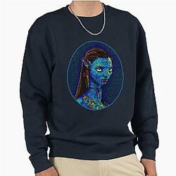 Neytiri Oval Frame Pullover Sweatshirt