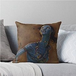 Neytiri Avatar Throw Pillow