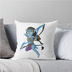 Neytiri Chibi Throw Pillow