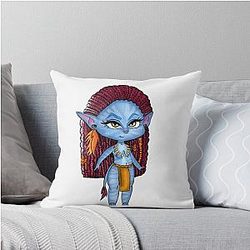 Avatar Neytiri Throw Pillow