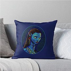 Neytir Oval Frame Throw Pillow